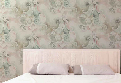 product image for Aphrodite Gold/Blue/Pink Wallpaper from the Romance Collection by Mayflower 91