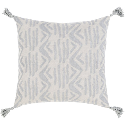 product image of Madagascar MGS-004 Woven Pillow in Medium Gray by Surya 565