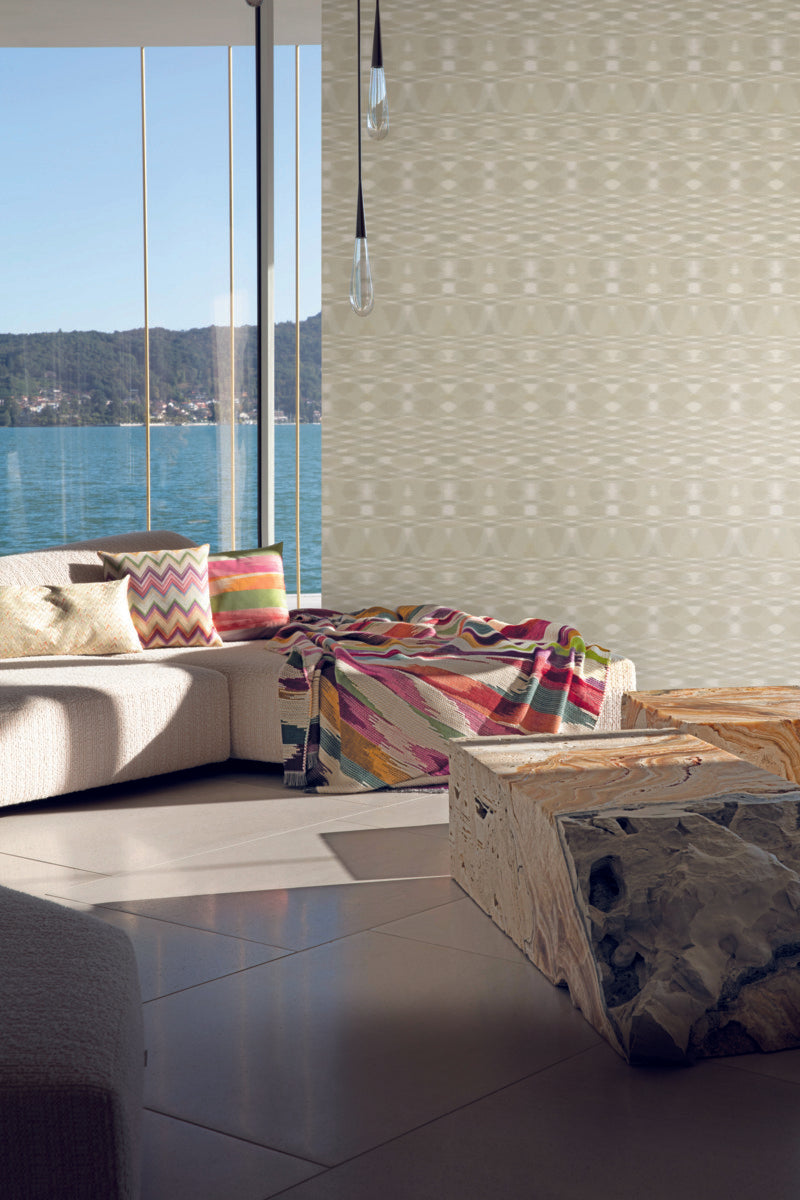 media image for Sunrise Flame Beige Wallpaper from the Missoni 4 Collection by York Wallcoverings 257