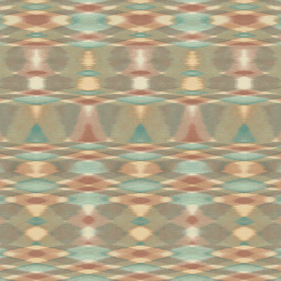 product image of Sunrise Flame Rust Wallpaper from the Missoni 4 Collection by York Wallcoverings 591
