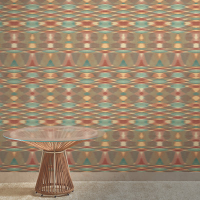 product image for Sunrise Flame Rust Wallpaper from the Missoni 4 Collection by York Wallcoverings 47