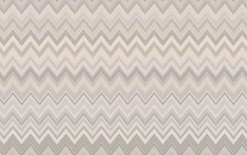 media image for Happy Zig Zag Grey Wallpaper from the Missoni 4 Collection by York Wallcoverings 28