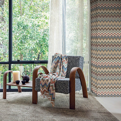 product image for Happy Zig Zag Jade Wallpaper from the Missoni 4 Collection by York Wallcoverings 58