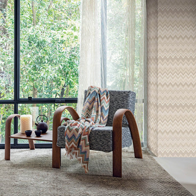 product image for Happy Zig Zag Neutral Wallpaper from the Missoni 4 Collection by York Wallcoverings 79