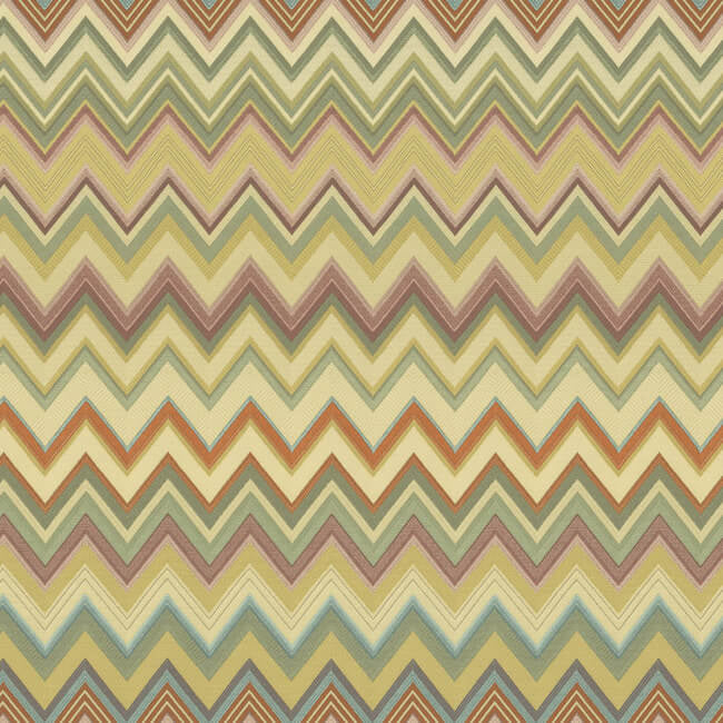 media image for Happy Zig Zag Gold Wallpaper from the Missoni 4 Collection by York Wallcoverings 25