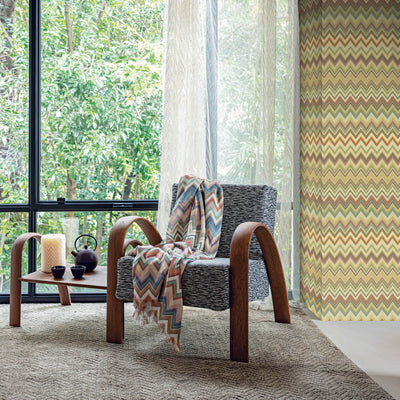 product image for Happy Zig Zag Gold Wallpaper from the Missoni 4 Collection by York Wallcoverings 49