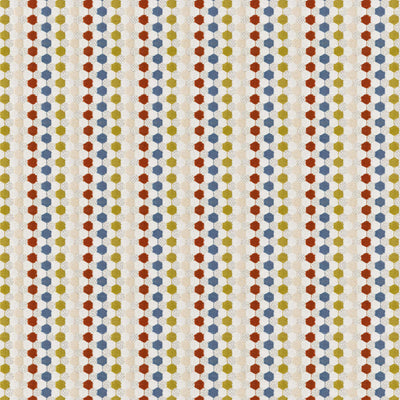 product image of Sample Mischief Fabric in Green/Blue/Orange 593