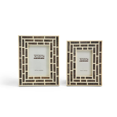 product image for vendome hand chiseled photo frame set of 2 1 34