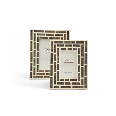 product image for vendome hand chiseled photo frame set of 2 2 37