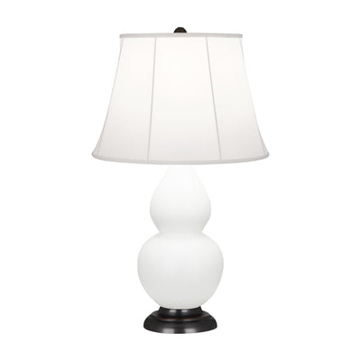 product image for matte lily glazed ceramic double gourd accent lamp by robert abbey ra mly14 3 65