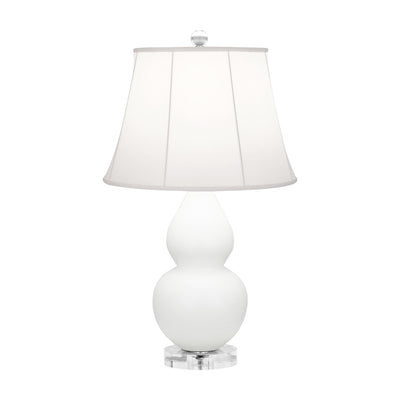 product image for matte lily glazed ceramic double gourd accent lamp by robert abbey ra mly14 7 59