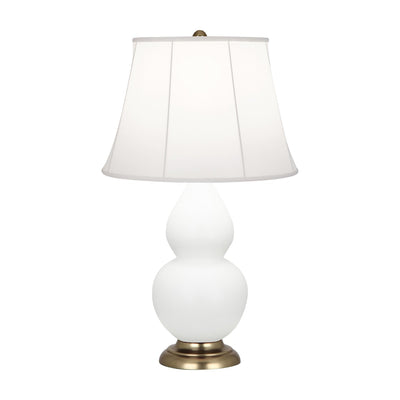 product image of matte lily glazed ceramic double gourd accent lamp by robert abbey ra mly14 1 583