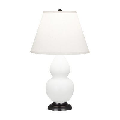 product image for matte lily glazed ceramic double gourd accent lamp by robert abbey ra mly14 4 89