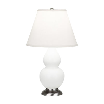 product image for matte lily glazed ceramic double gourd accent lamp by robert abbey ra mly14 6 40