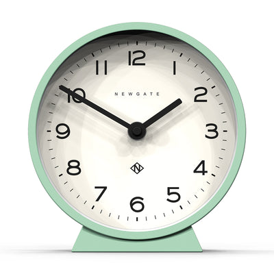 product image of m mantel clock in neo mint 1 555