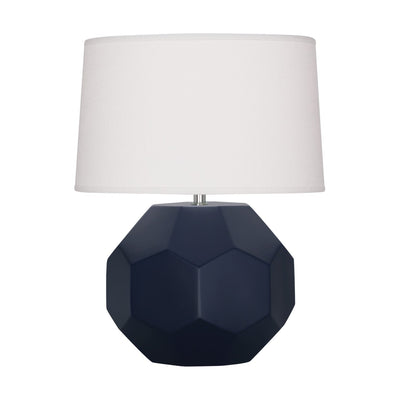 product image of matte midnight blue franklin accent lamp by robert abbey ra mmb02 1 549