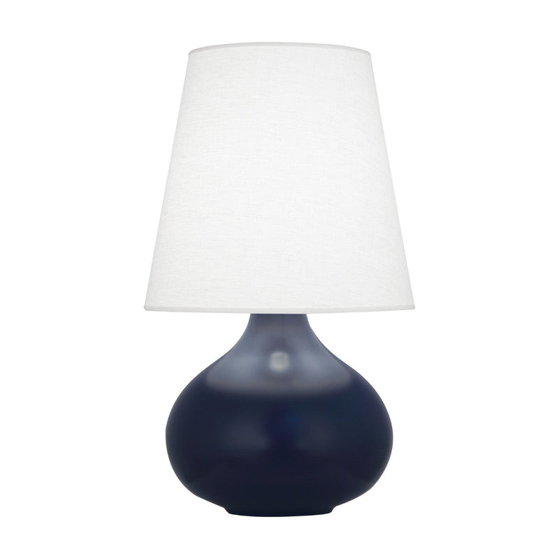 media image for matte midnight blue june accent lamp by robert abbey ra mmb91 2 286