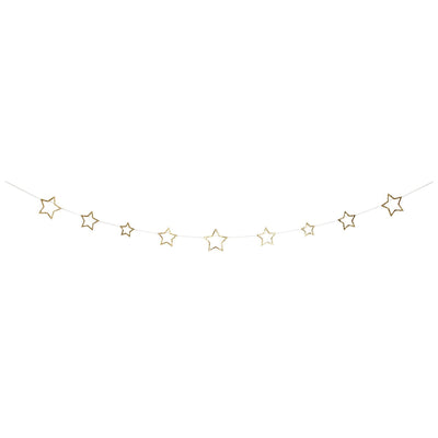 product image for gold star glitter garland by meri meri mm 137782 3 53