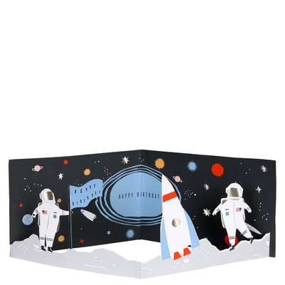 product image of 3d space scene birthday card by meri meri mm 174664 1 549