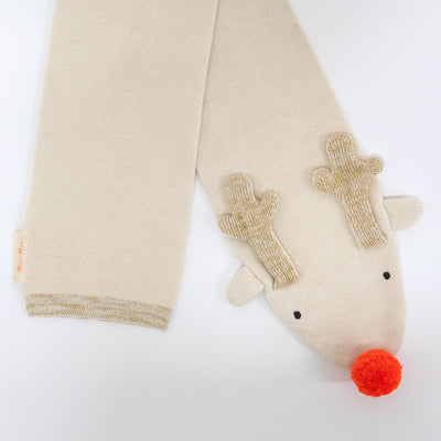 product image for knitted reindeer scarf by meri meri mm 180001 1 73