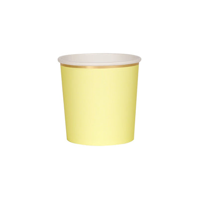 product image for pale yellow partyware by meri meri mm 181441 6 5