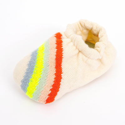 product image for rainbow baby booties by meri meri mm 186577 3 17