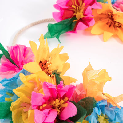 product image for bright blossom garland by meri meri mm 192193 3 82