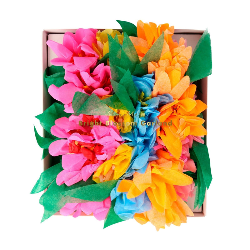 media image for bright blossom garland by meri meri mm 192193 4 214