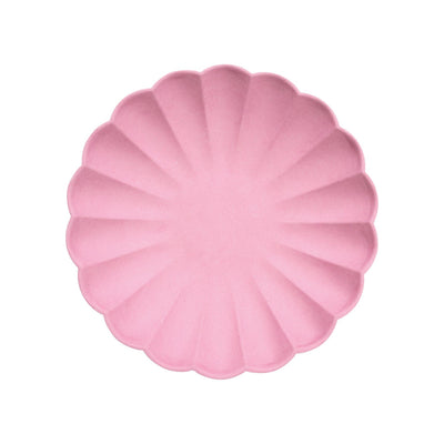 product image for bubblegum pink partyware by meri meri mm 192391 2 48