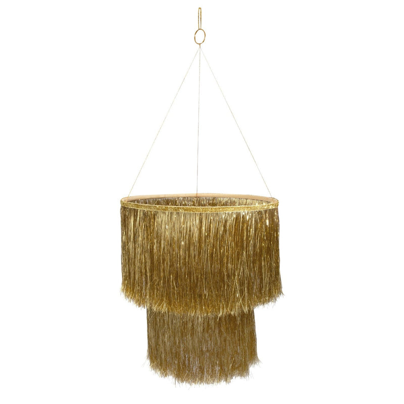 media image for gold tinsel chandelier by meri meri mm 199111 1 250