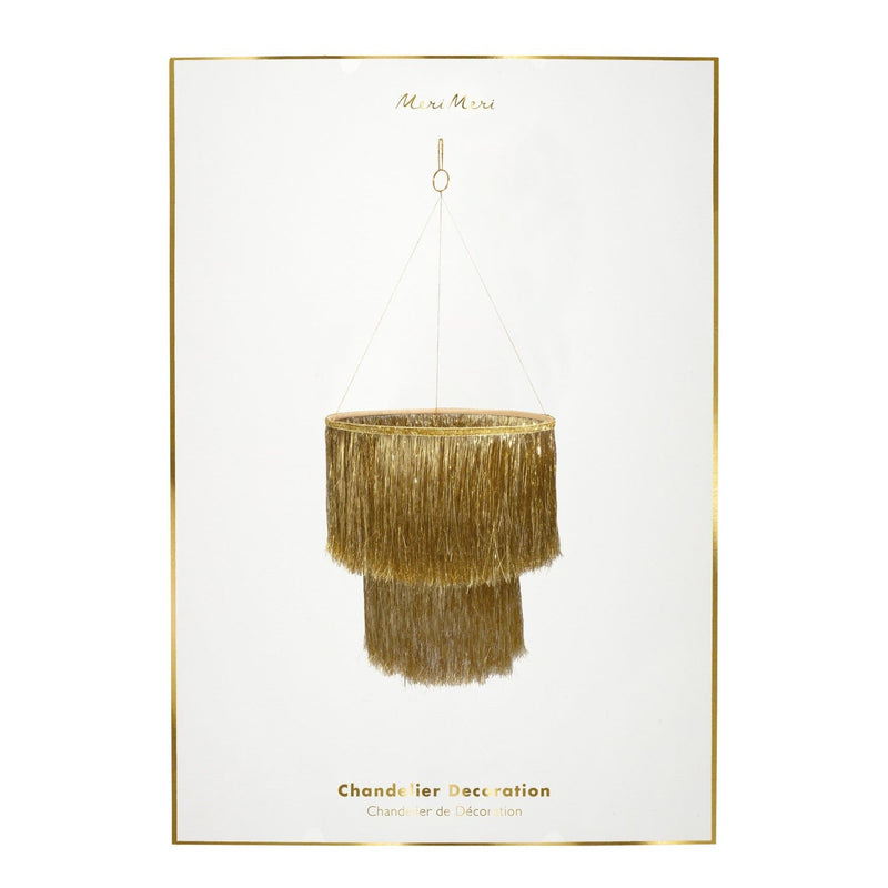 media image for gold tinsel chandelier by meri meri mm 199111 3 256