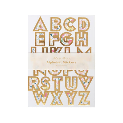 product image of english garden alphabet sticker sheets by meri meri mm 205192 1 558