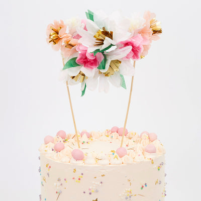 product image for flower bouquet cake topper by meri meri mm 205354 4 26