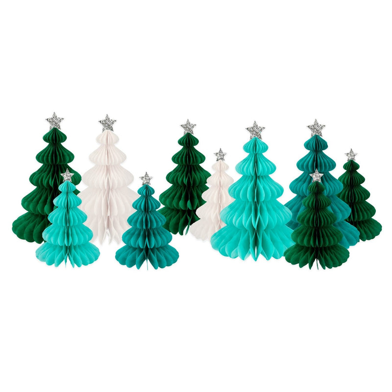 media image for forest honeycomb decorations by meri meri mm 210511 1 24