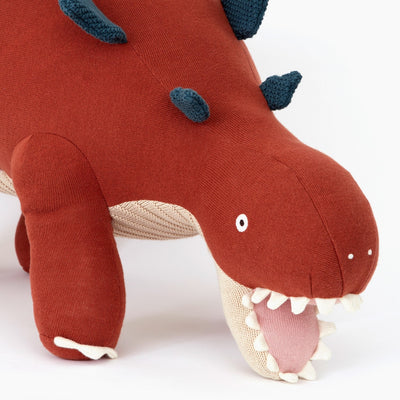 product image for large stegosaurus knitted toy by meri meri mm 211096 4 70