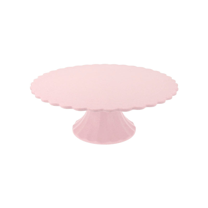 media image for medium pink reusable bamboo cake stand by meri meri mm 216208 1 288