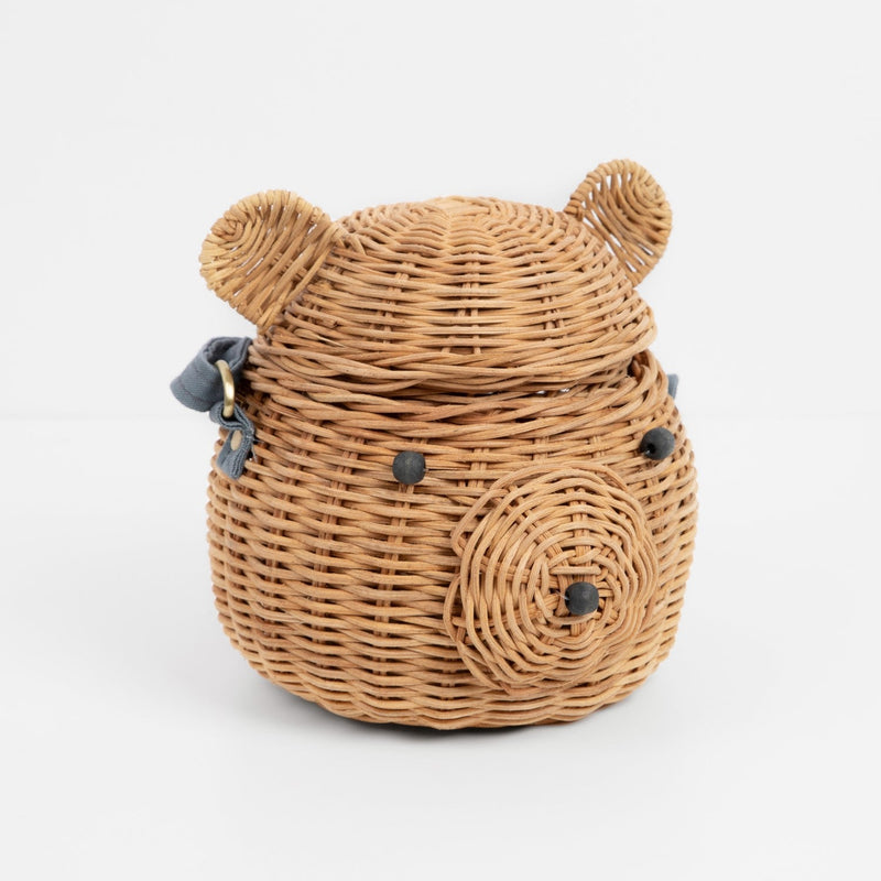 media image for bear rattan bag by meri meri mm 221895 1 289