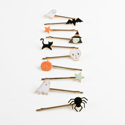 product image of enamel halloween hair slides by meri meri mm 224019 1 523