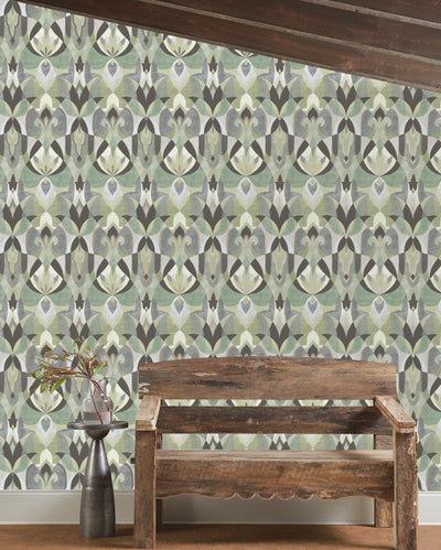 product image for Malta Wallpaper in Green from the Mediterranean Collection by York Wallcoverings 26