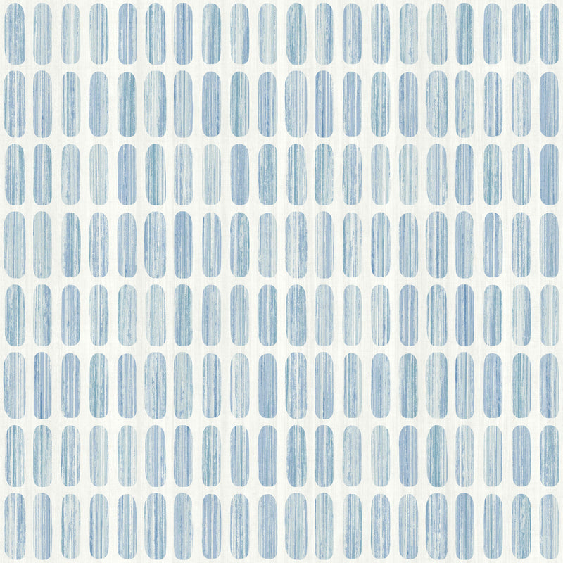 media image for Petite Pergola Wallpaper in Blue from the Mediterranean Collection by York Wallcoverings 233