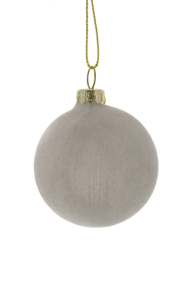 product image of velvet ball holiday ornament in various colors 1 563