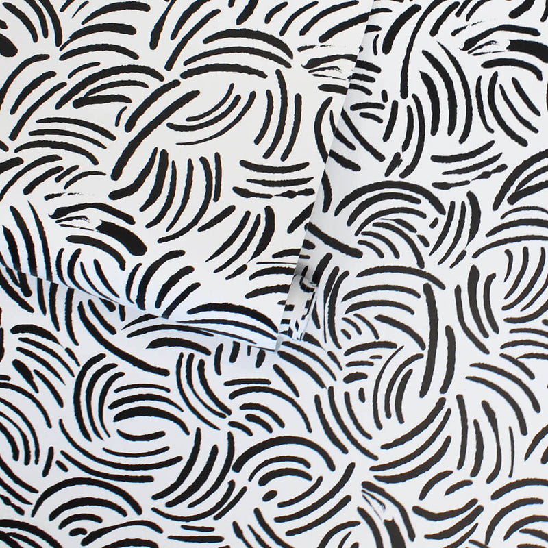 Shop Markings Peel & Stick Wallpaper in Ink | Burke Decor
