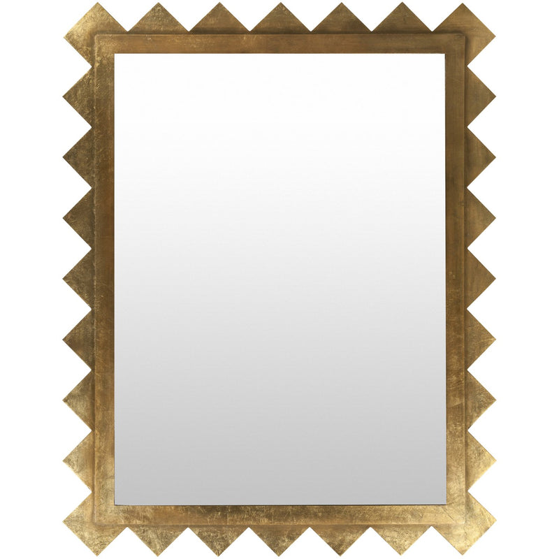 media image for Harrison MRR-1005 Rectangular Mirror in Gold by Surya 298