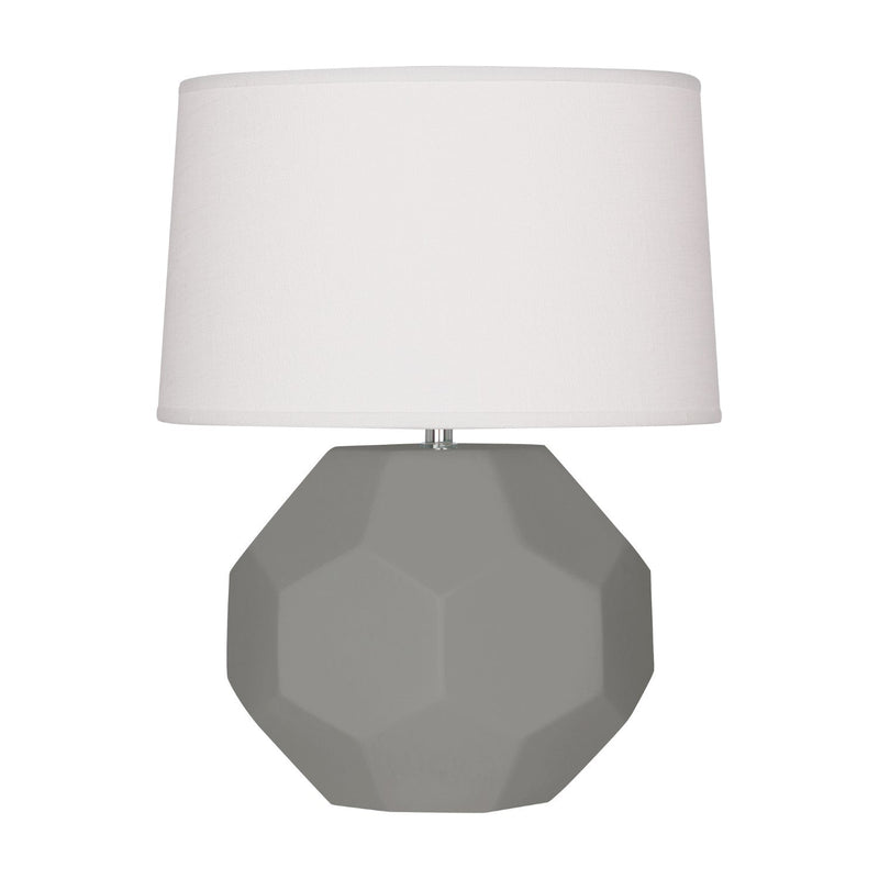 media image for matte smoky taupe franklin accent lamp by robert abbey ra mst02 1 290