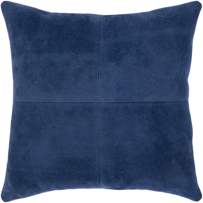 media image for Manitou MTU-001 Suede Pillow in Dark Blue by Surya 297