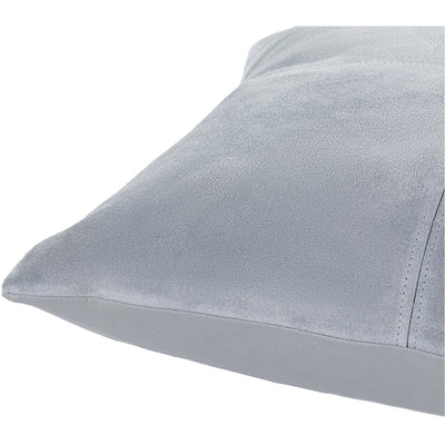 product image for Manitou MTU-003 Suede Square Pillow in Medium Gray by Surya 62