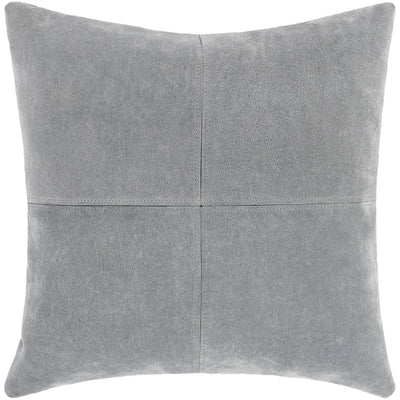 product image for Manitou MTU-003 Suede Square Pillow in Medium Gray by Surya 61