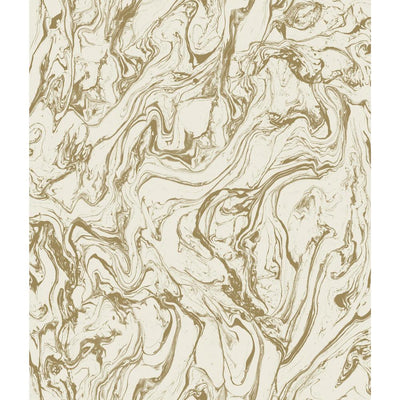 product image of Marble Peel & Stick Wallpaper in Gold by RoomMates for York Wallcoverings 54