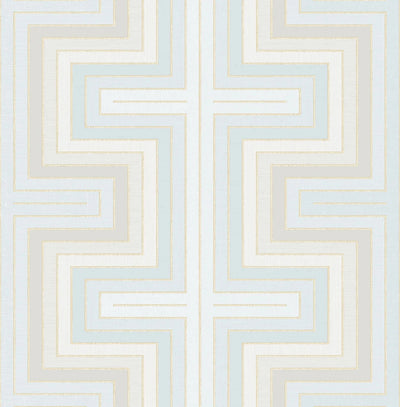 product image for Maze Wallpaper in Turquoise from the Sanctuary Collection by Mayflower Wallpaper 32