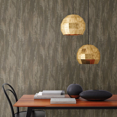 product image for Meteor Distressed Texture Wallpaper in Bronze from the Polished Collection by Brewster Home Fashions 64